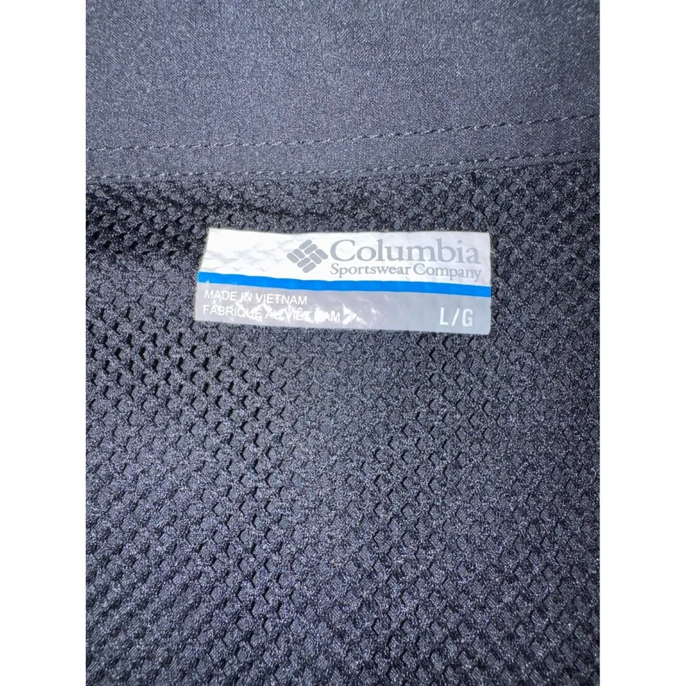 Columbia PFG Mens Black Georgia Bulldogs Short Sleeve Fishing Shirt L Omni Shade - Picture 6 of 8